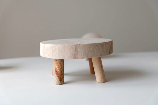 Wooden cake stand - Cake smash prop