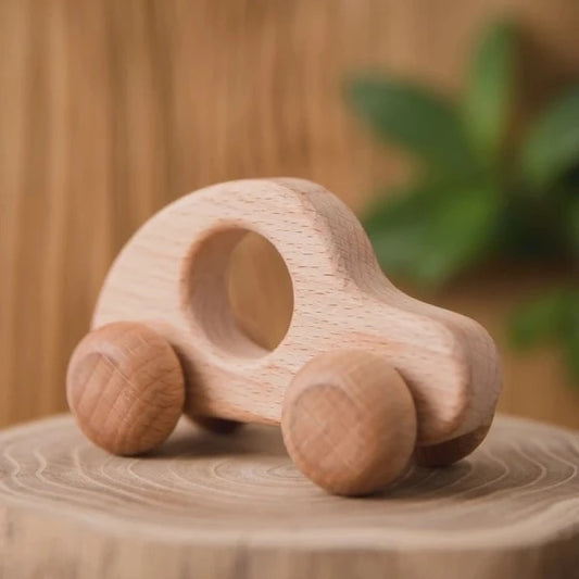 Wooden car photography prop