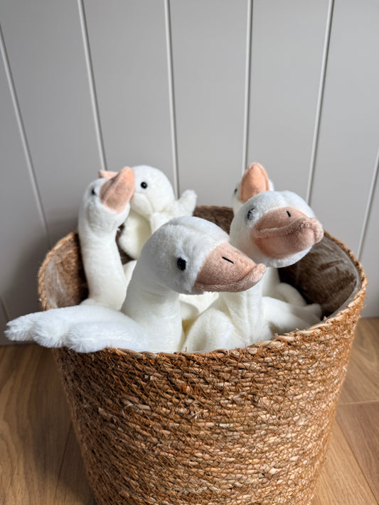 Goose plush prop