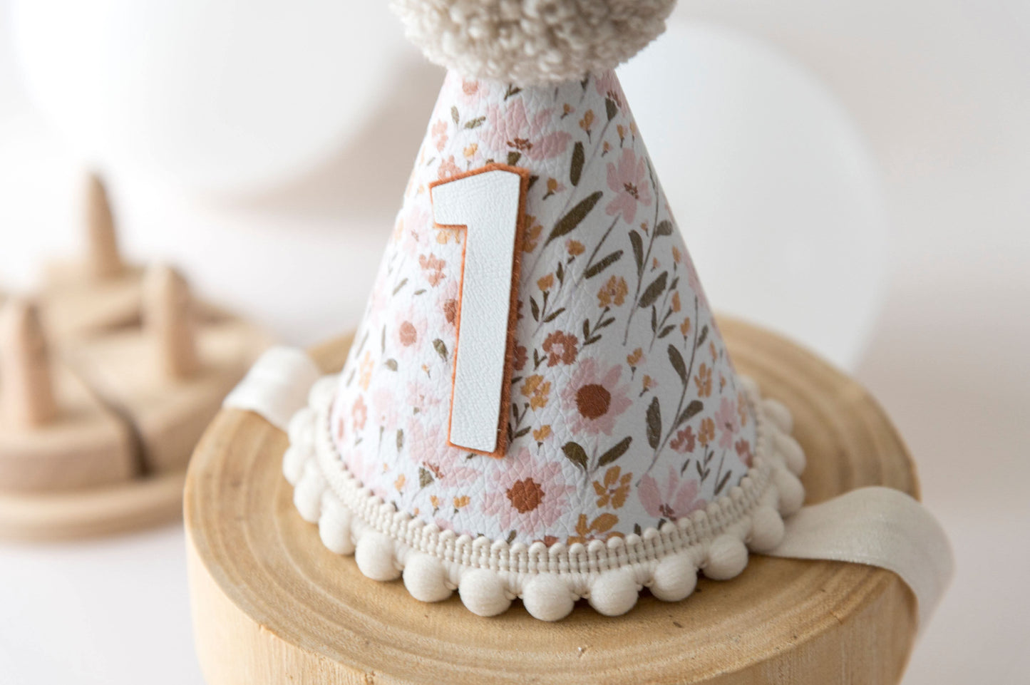 Meadow first birthday hat