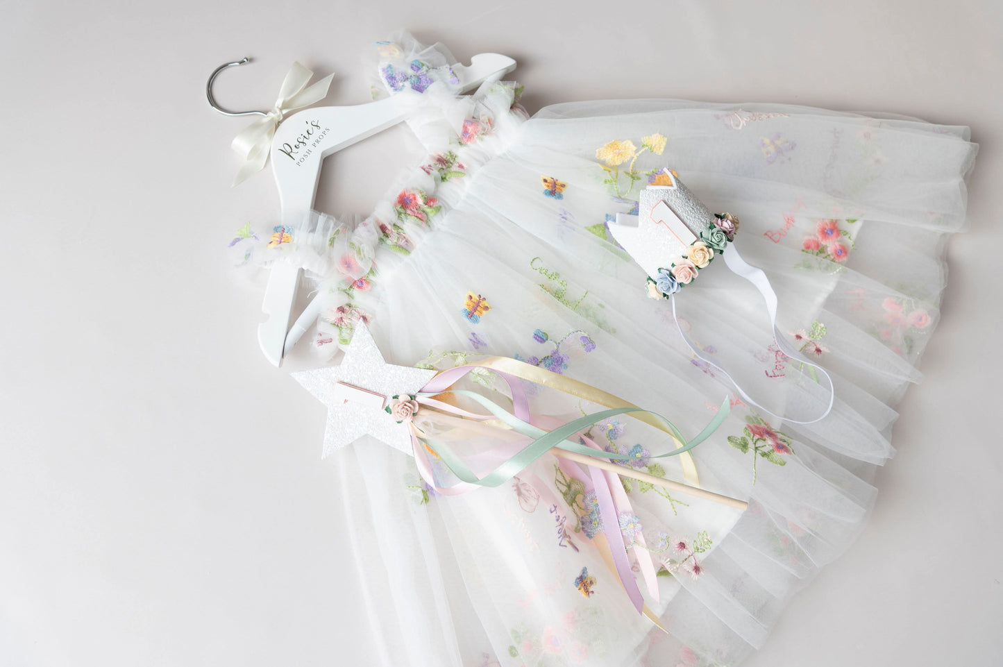 Whimsical fairy first birthday set