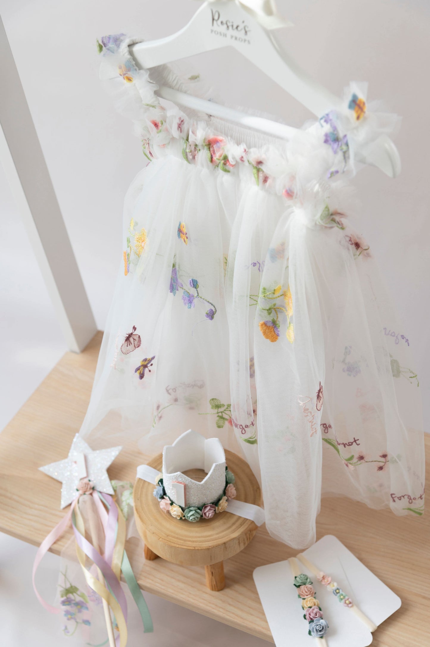 Whimsical fairy first birthday set