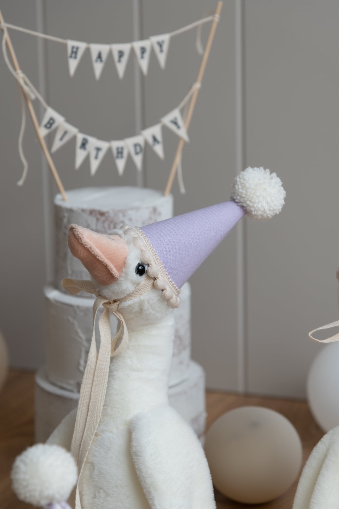 Goose plush prop