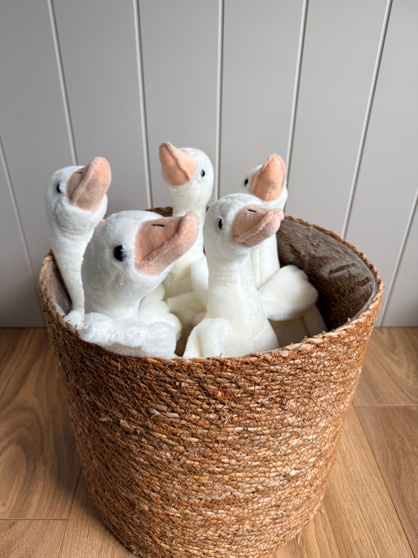 Goose plush prop