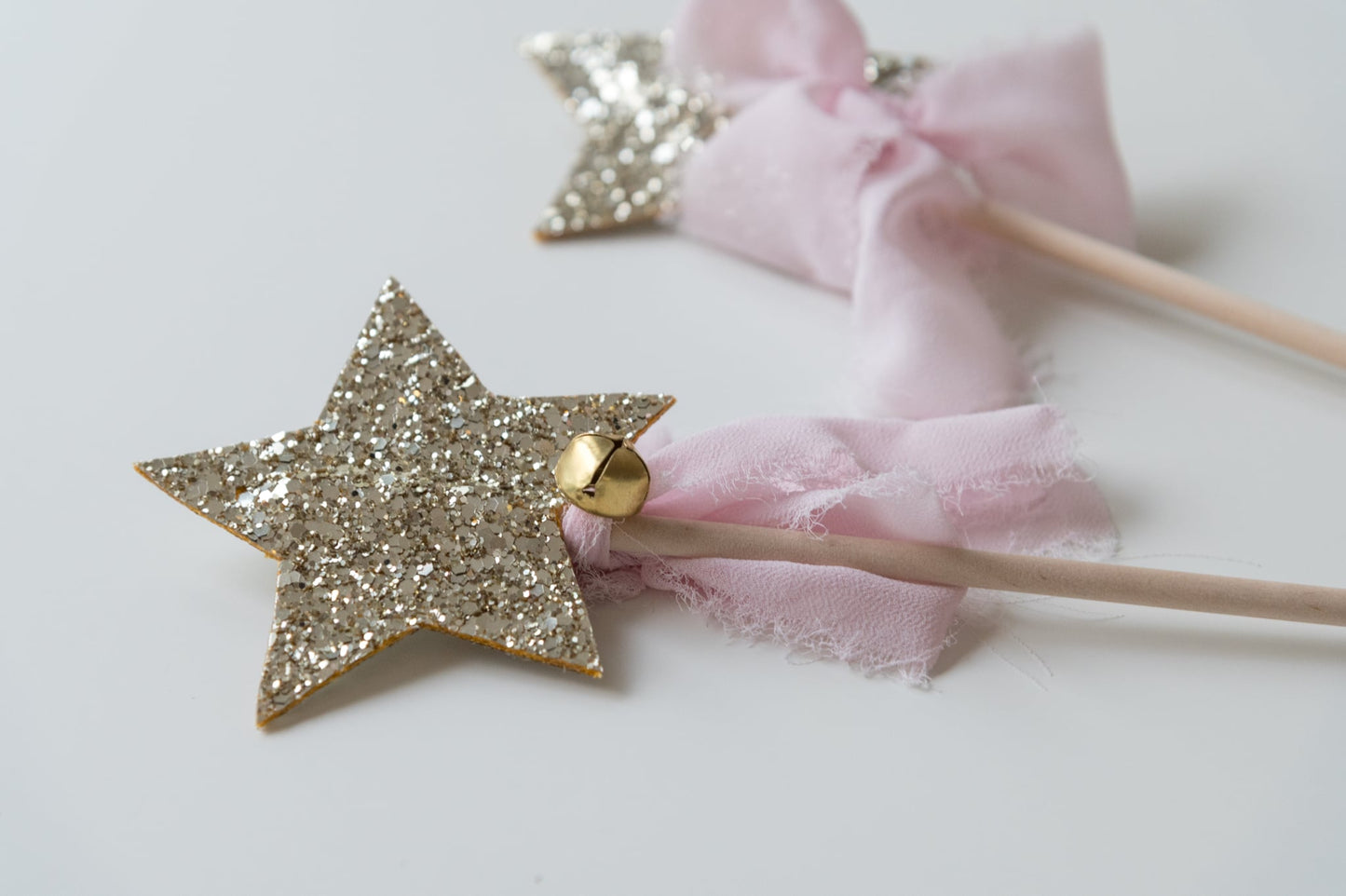 Glitter wands