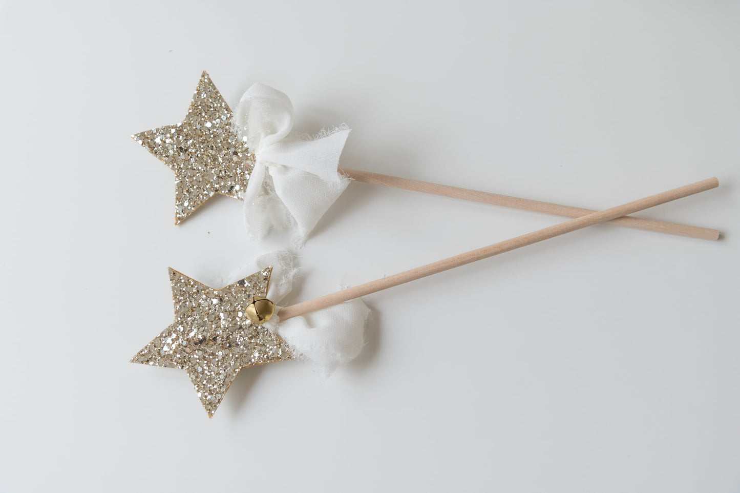 Glitter wands