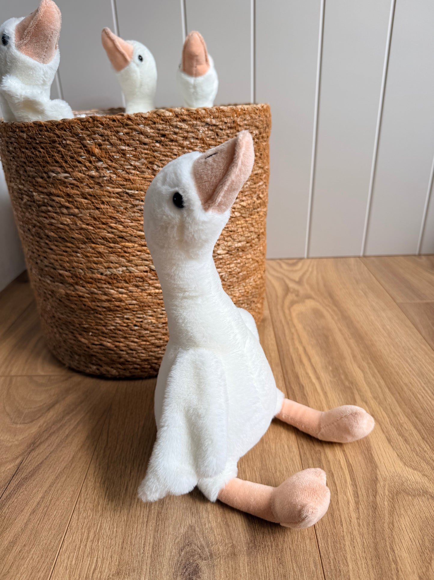 Goose plush prop