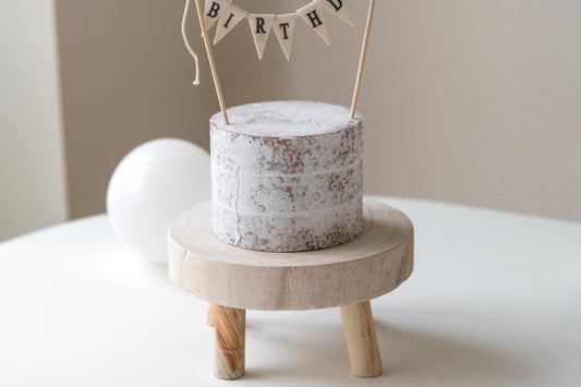 Wooden cake stand - Cake smash prop