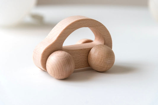 Wooden car photography prop