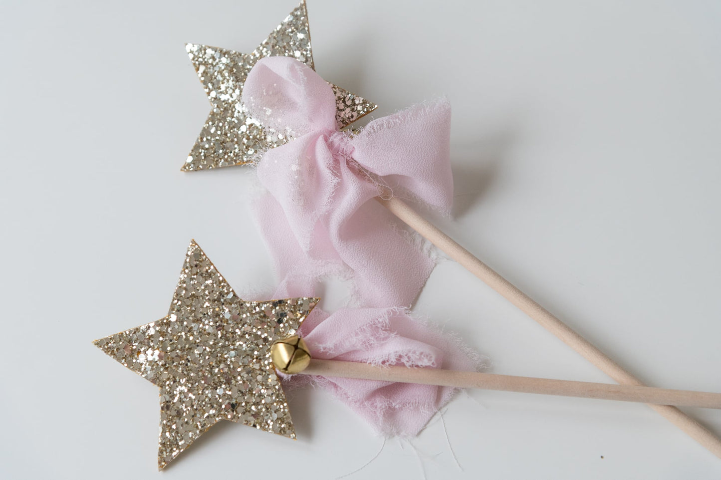 Glitter wands