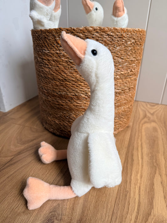 Goose plush prop