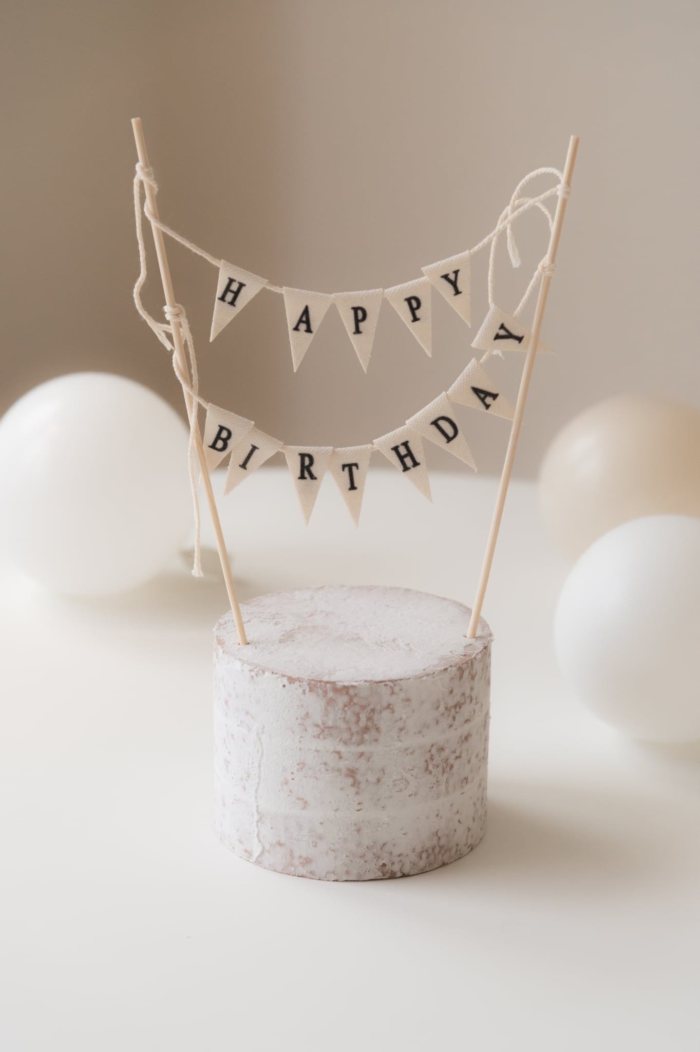 Rustic Naked Cake – Faux Cake Smash Prop