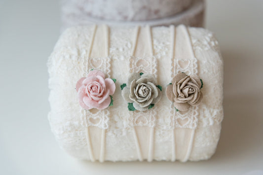 Rose & Heart headband
