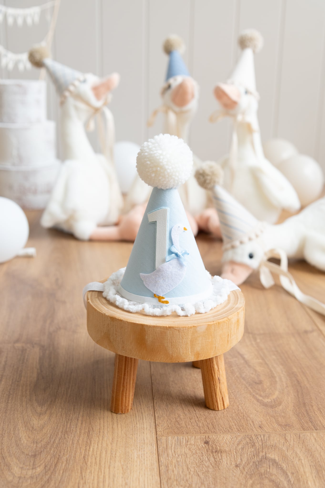 One silly Goose hat - Blue