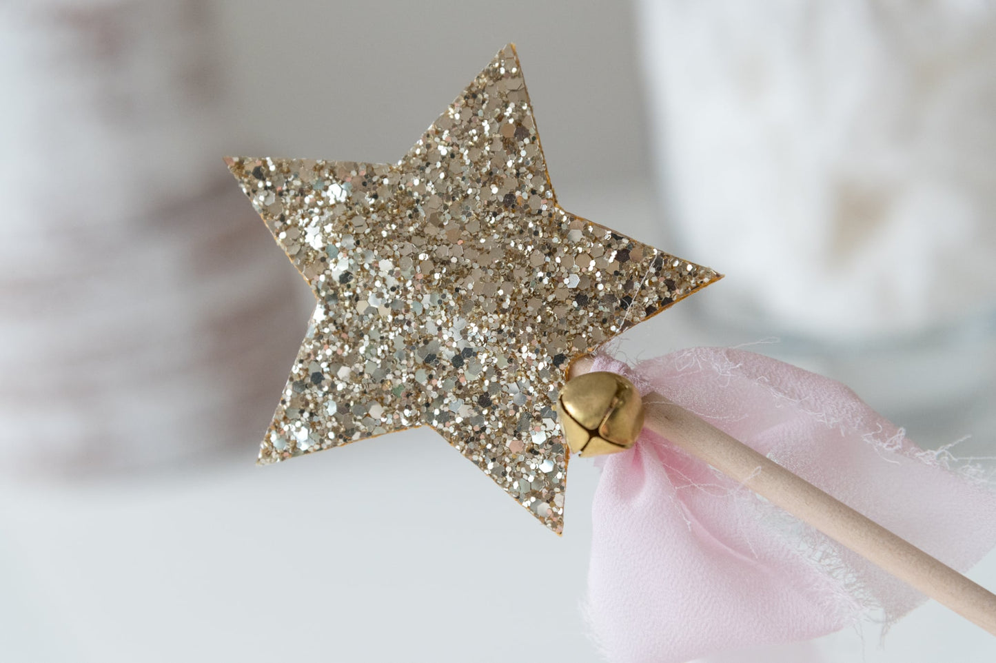 Glitter wands