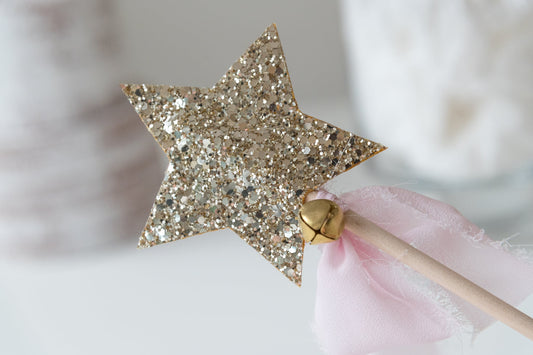Glitter wands