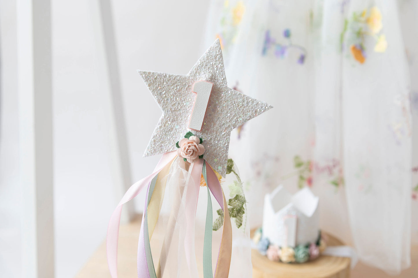 Whimsical fairy first birthday set
