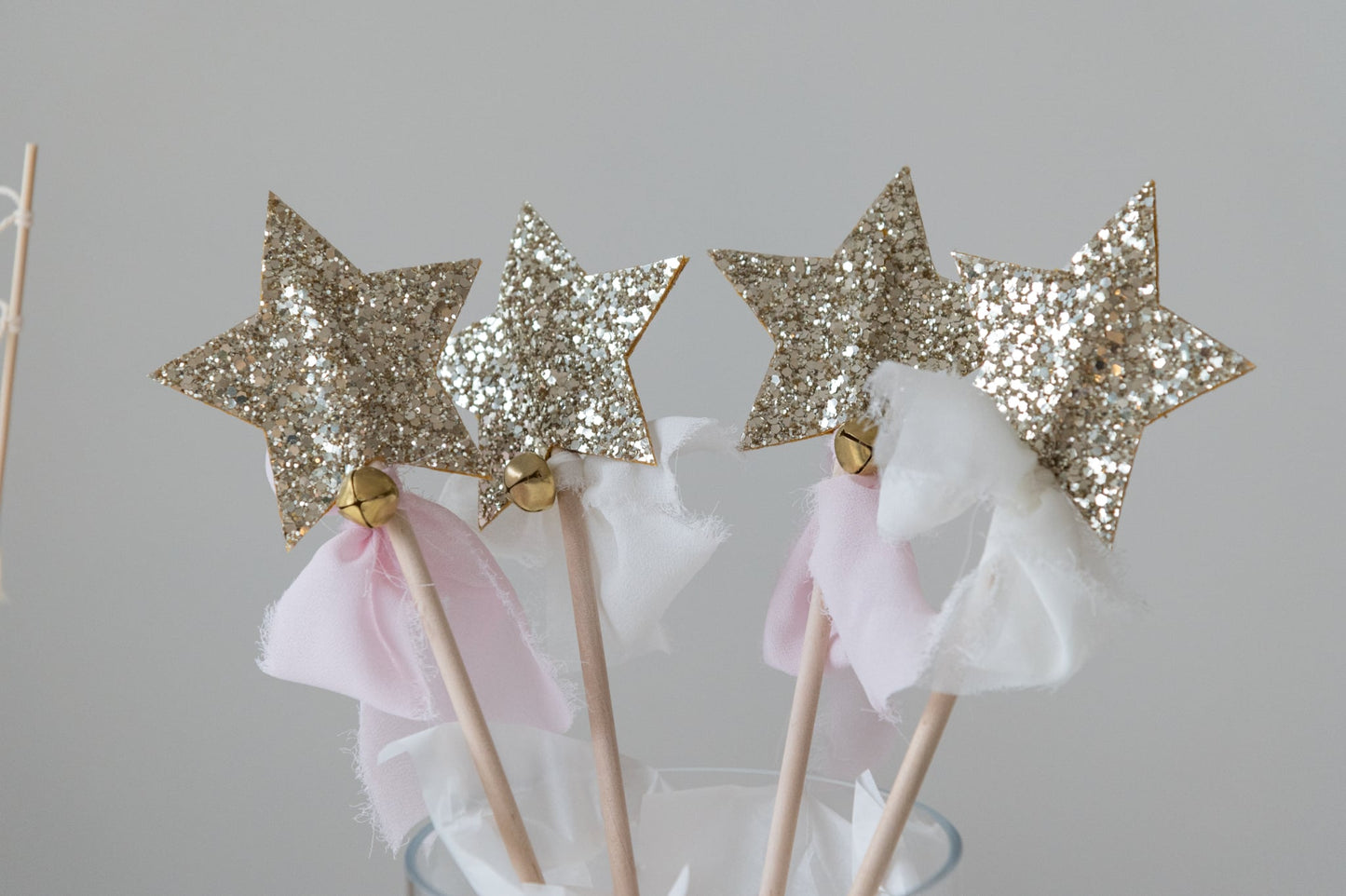 Glitter wands