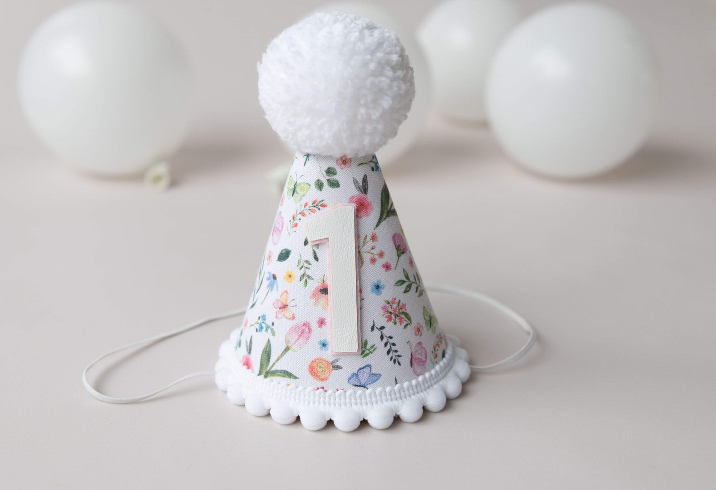 Spring summer floral hat