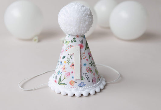 Spring summer floral hat