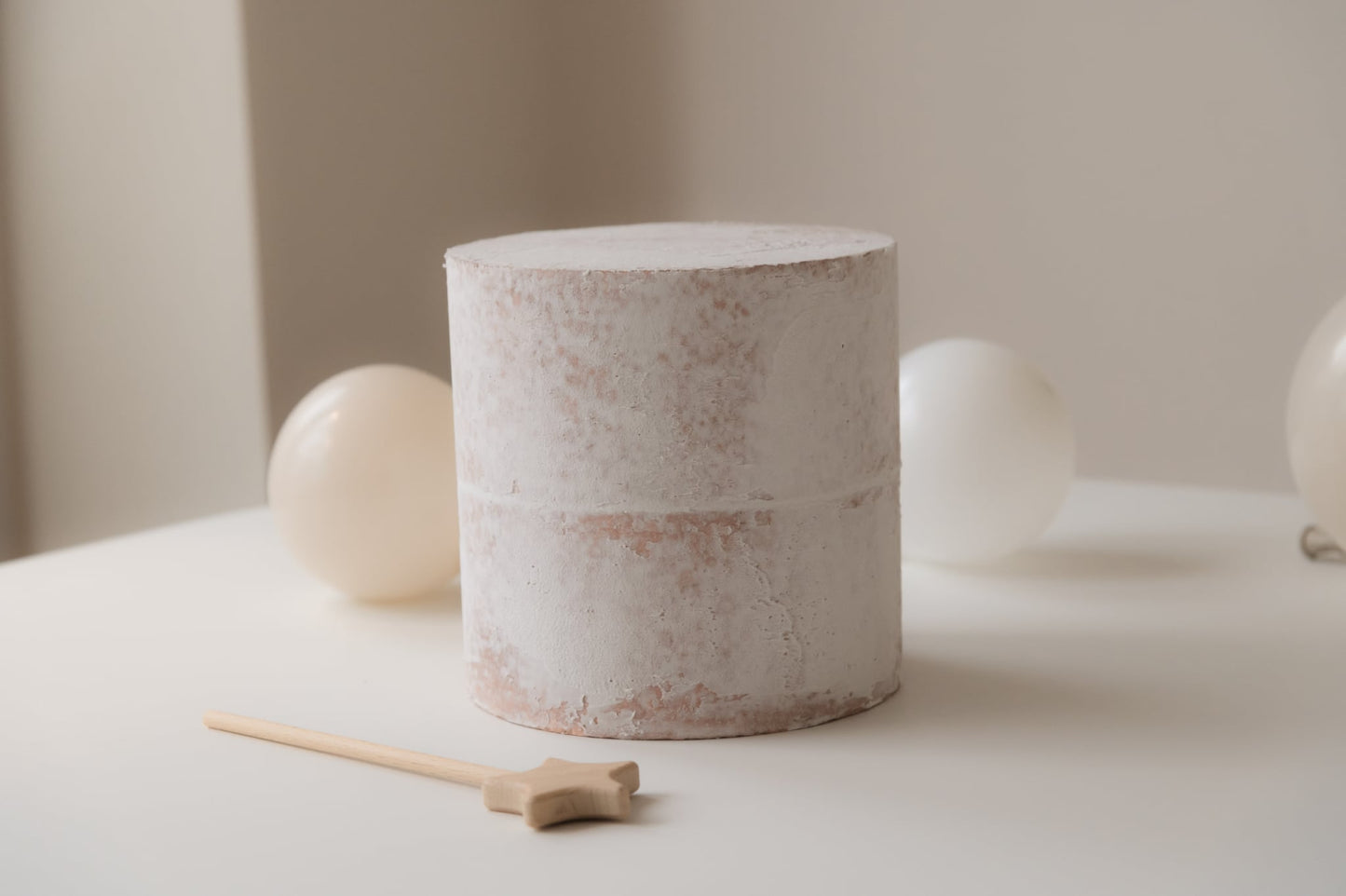 Rustic Naked Cake – Faux Cake Smash Prop