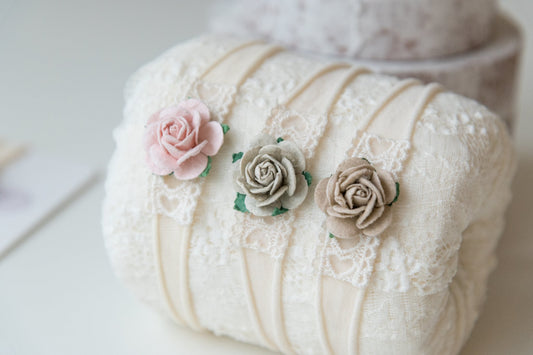 Rose & Heart headband