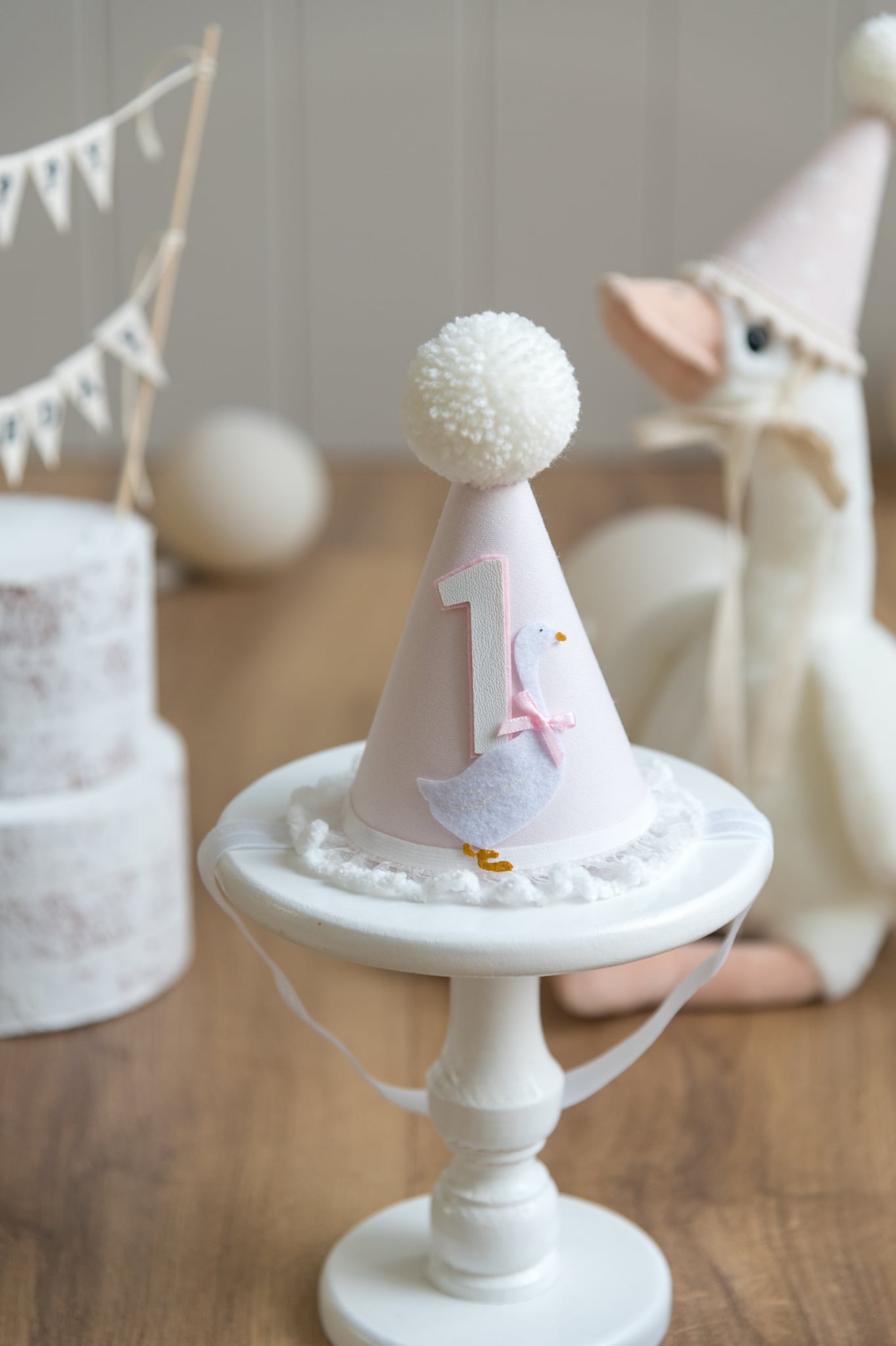 One silly Goose hat - Pink